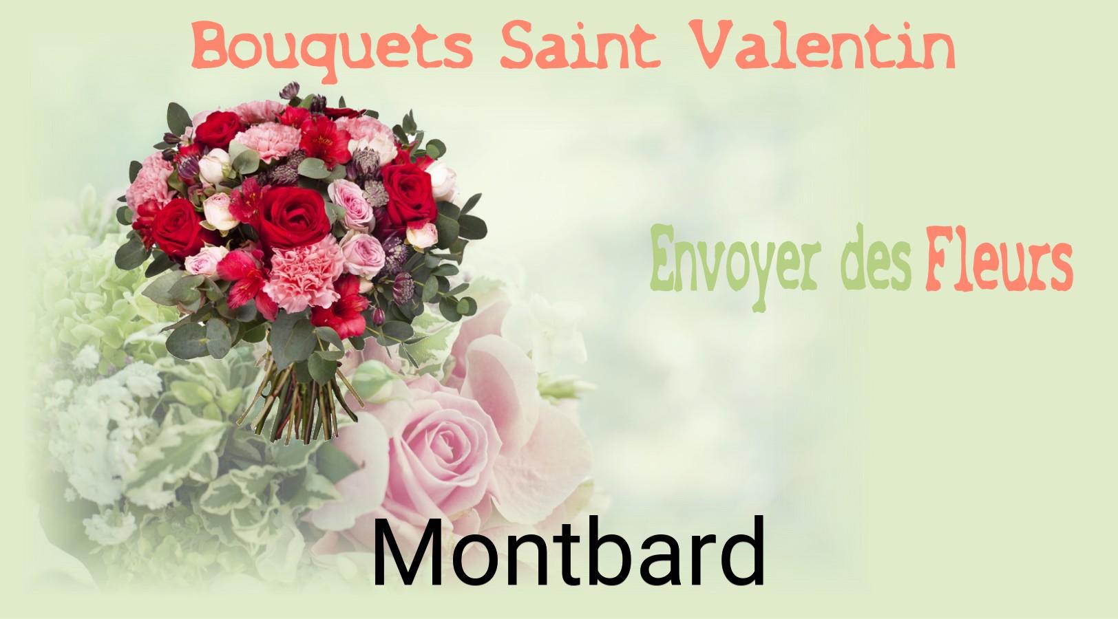 Roses de Saint-Valentin livrées à Montbard